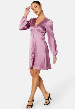 Elliana satin dress
