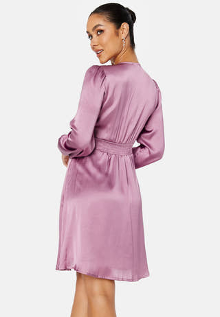 Elliana satin dress