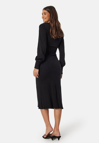 Fine Knitted Turtle Neck Dress