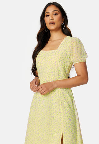 Emilia puff sleeve dress