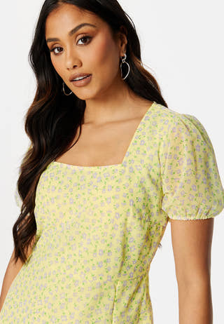 Emilia puff sleeve dress