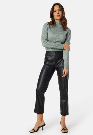 Turtleneck  Lace Top