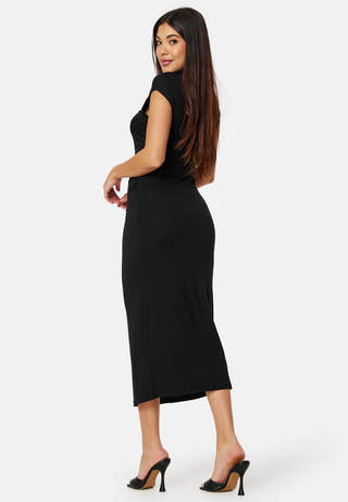 Drapy Cap Sleeve Dress