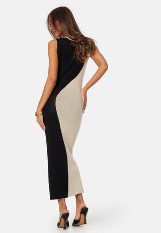Sleeveless Color Block Dress