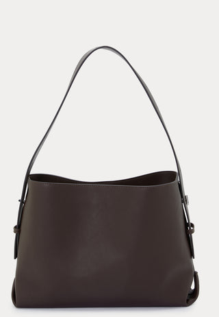 Faux Leather Tote Bag