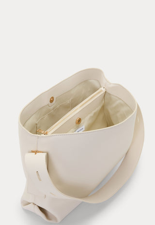 Faux Leather Tote Bag