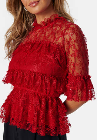 Frill Lace Blouse