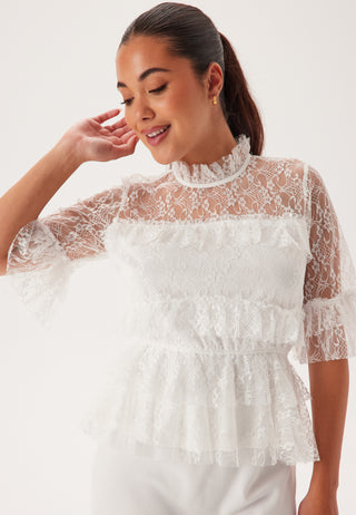 Frill Lace Blouse
