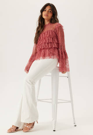 Frill Lace Blouse