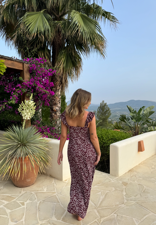 Frill Maxi Dress