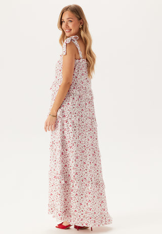 Frill Maxi Viscose Dress