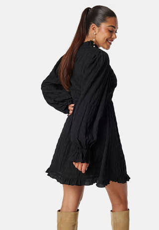 Frill Structured Dress