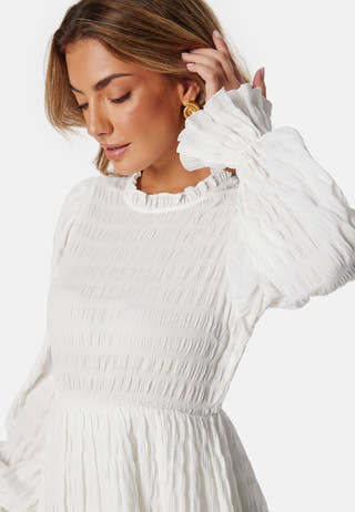 Frill Structured Dress