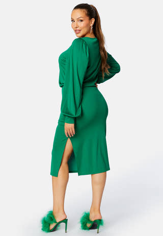 Gry Balloon Sleeve Dress