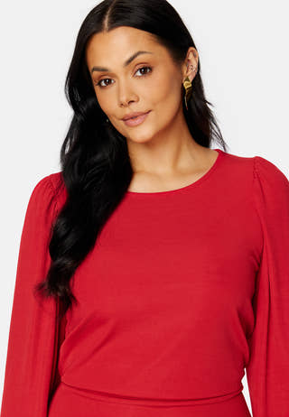 Gry Balloon Sleeve Dress