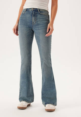 High Flare Superstretch Jeans