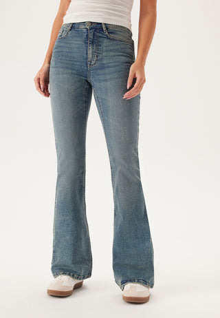 High Flare Superstretch Jeans