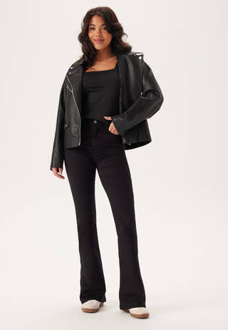 High Flare Superstretch Jeans