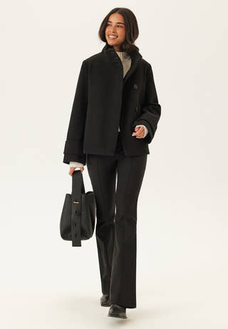 High Neck Short Coat