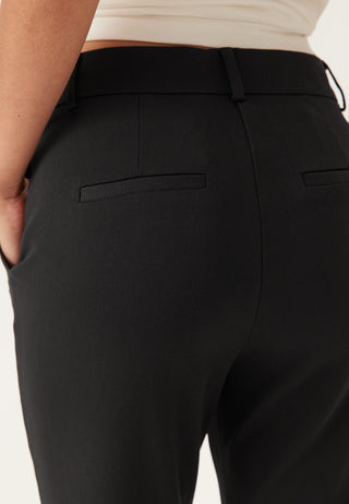 High Waist Flared Suit Trousers