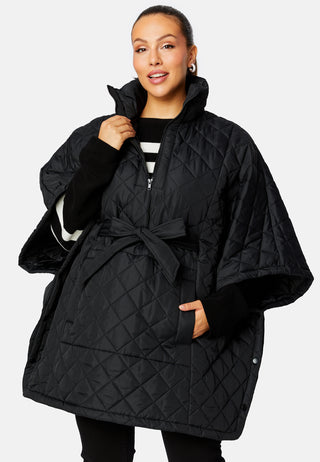 Hiri Quilted Poncho