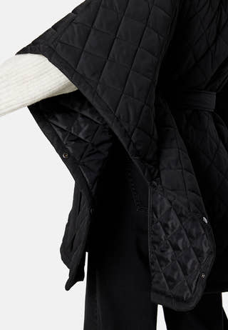 Hiri Quilted Poncho