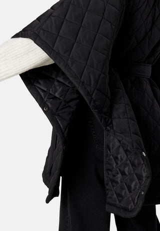 Hiri Quilted Poncho