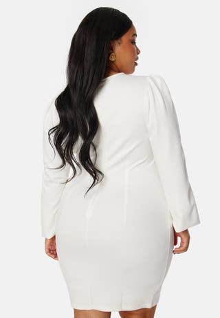 Balloon Sleeve Short Dress