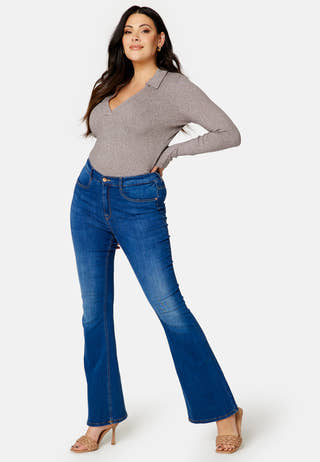 Idris collar top