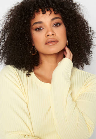 Isla fine knitted top