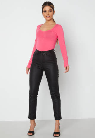 Isolde deep v-neck top