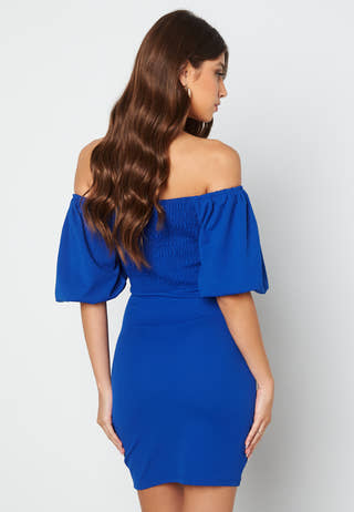 Jenni off shoulder puff sleeve dress
