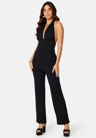 Jesminda halterneck jumpsuit