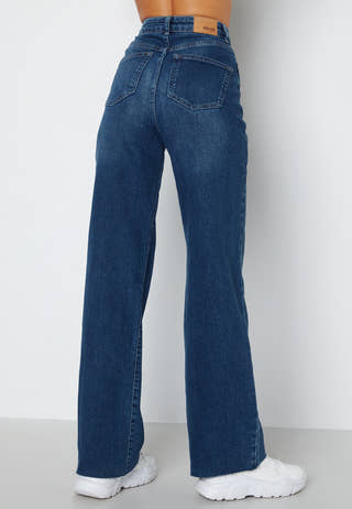 June raw edge jeans