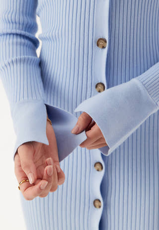 Knitted Cardigan Dress