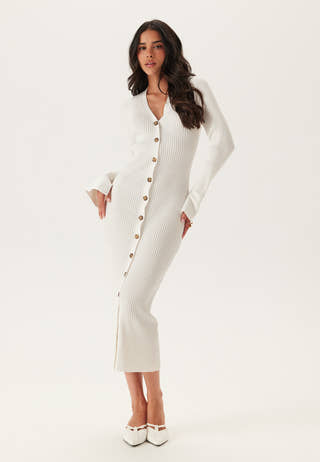 Knitted Cardigan Dress