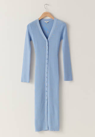 Knitted Cardigan Dress