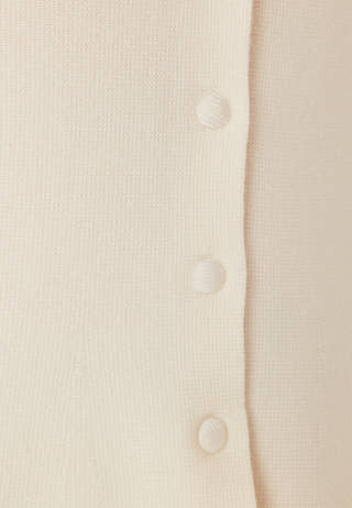 Knitted Peplum Cardigan