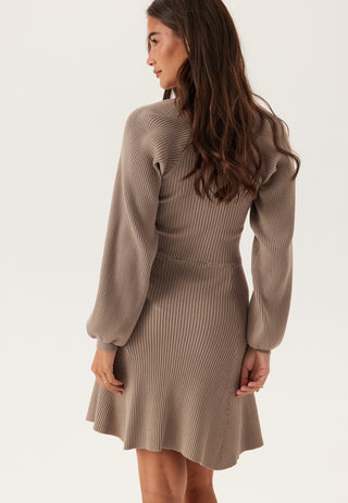 Knitted Short Skater Dress