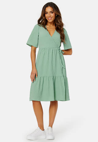 Krystal wrap dress