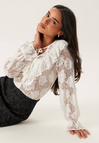 Lace L/S Blouse