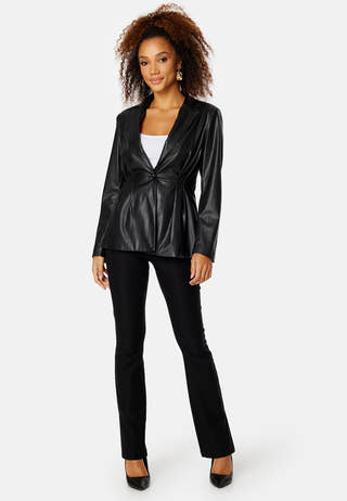 Leia slit stretch pants