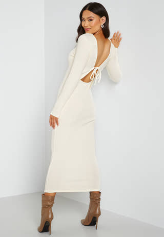 Lennon fine knitted dress