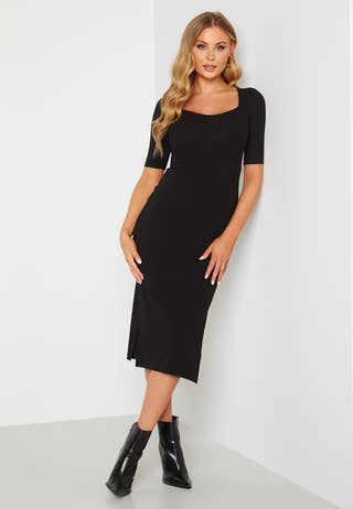 Leya rib dress