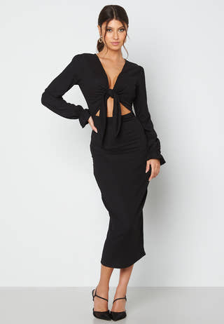 Lillia front tie dress