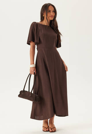 bubbleroom-linen-midi-dress-dark-brown_3