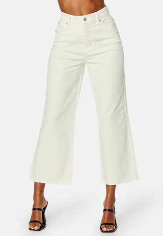 Cropped Wide Jeans