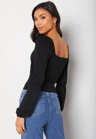 Liva square neck top