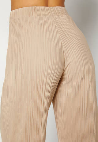 Lola pleated cropped trousers