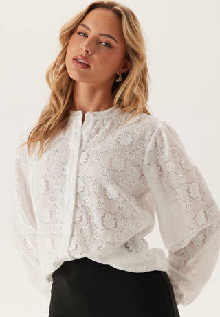 Long Sleeve Button Blouse